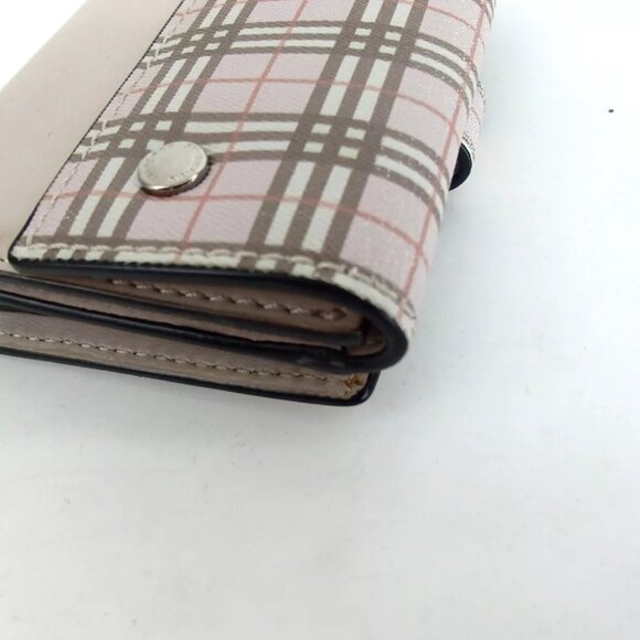 Burberry Pink and Beige Plaid Wallet!EXCELLENT CONDITION! Like new. - Picture 7 of 12